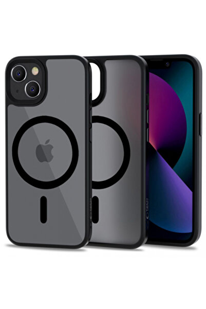 Apple Husa MagSafe pentru iPhone 13, Tech-Protect, Magmat, Neagra