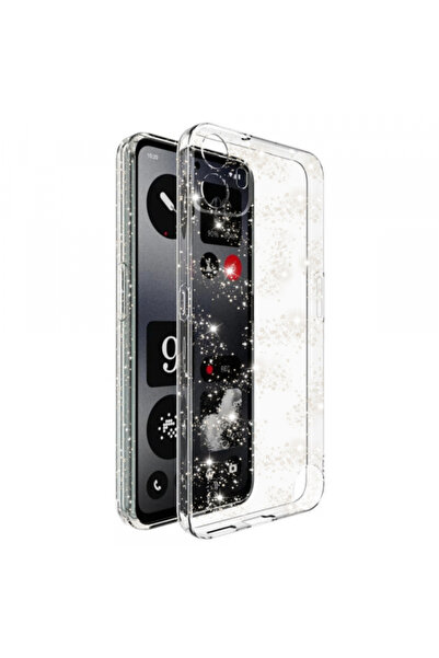 NOTHING Case for CMF Phone 1, Techsuit, SparkleSkin, Transparent