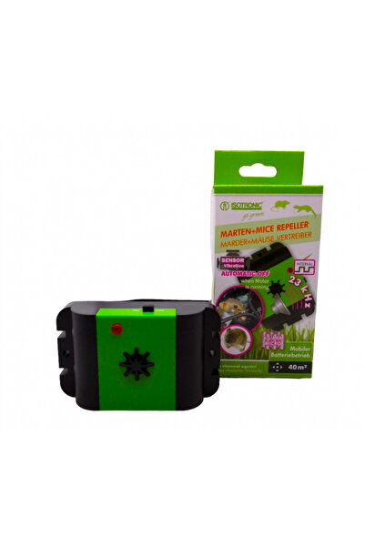 Pest x Defend Repel 78480 – Dispozitiv portabil cu ultrasunete împotriva șoarecilor, șobolanilor și jderilor, repelent pentru dăunători auto