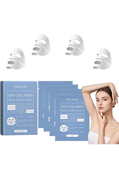 EELOHE Deep Collagen Anti Wrinkle Face Mask (4pcs/Box)