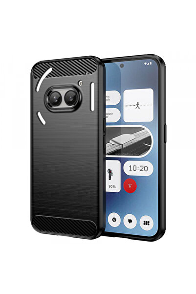 NOTHING Husă pentru Phone (2a) Plus / Phone (2a), Techsuit, Carbon, Neagră