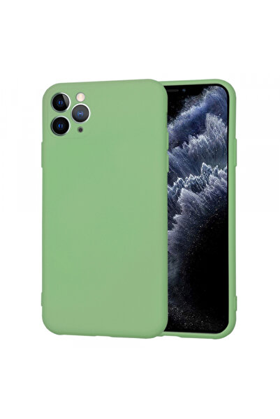 Apple Husa pentru iPhone 11 Pro Max, Techsuit, SoftFlex, Verde Deschis