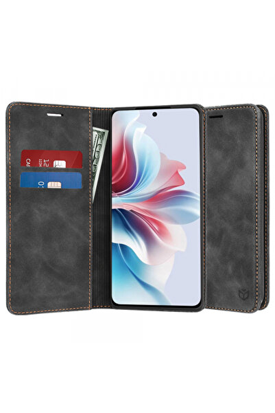 OPPO Husa pentru Reno11 F, Techsuit, Confy, Neagra