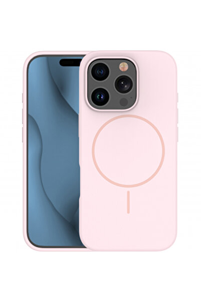 Apple Husa MagSafe pentru iPhone 16, OEM, Silicone Thin, Roz