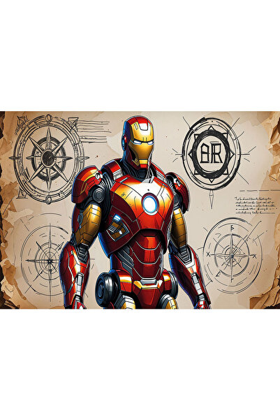 VIODESIGN Fototapet Copii, autoadeziv, Iron Man , multicolor,120x200 cm CO497