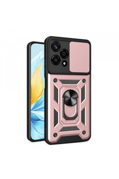 HONOR Husa pentru 200 Lite, Techsuit, CamShield, Roz