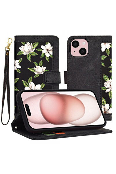 Apple Θήκη iPhone 15, Techsuit, FlipCraft, Μαύρη