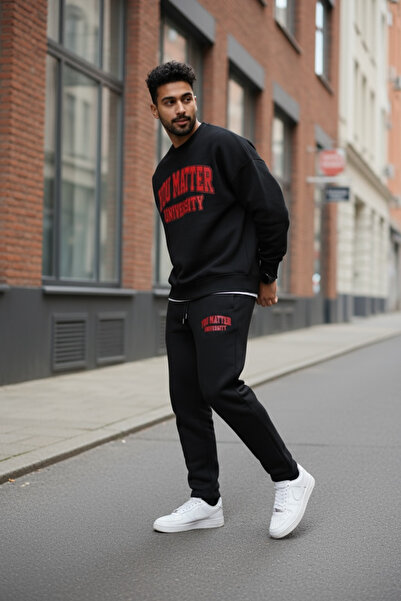 dehaine Men's tracksuit, padded, sweatshirt + pants, K170