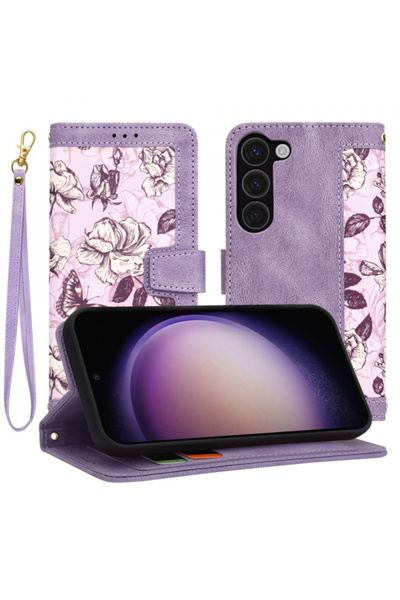 Samsung Husa pentru Galaxy S23 S911, Techsuit, FlipCraft, Mov