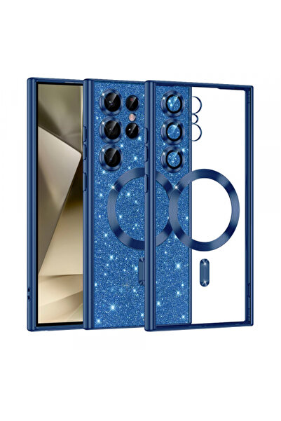 Samsung Husa MagSafe pentru Galaxy S24 Ultra S928, Techsuit, Luxury Glitter, ...