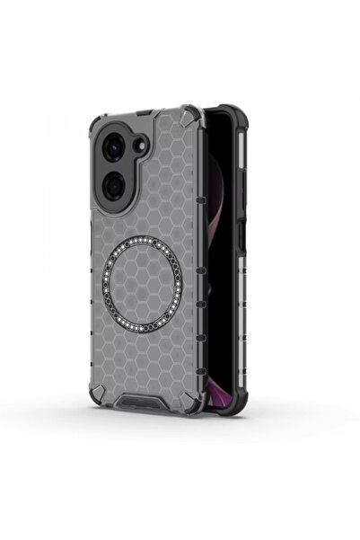 Xiaomi Husa MagSafe pentru Redmi A5 4G (Regional), Techsuit, HoneyComb Shield, Neagra