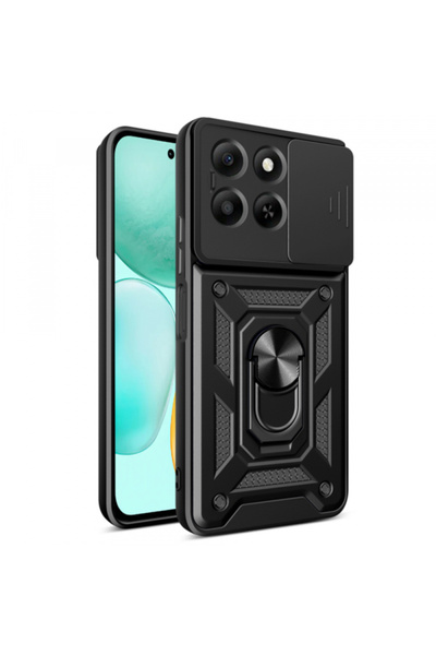 HONOR Husa pentru X6c, Techsuit, CamShield, Neagra