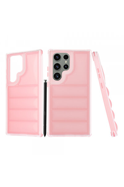 Samsung Husa pentru Galaxy S23 FE S711, Techsuit, Wave Shield, Roz