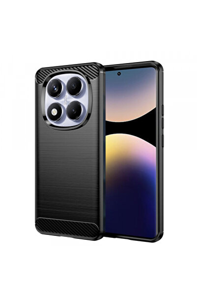 Xiaomi Husa pentru Redmi Note 14 Pro 4G, Techsuit, Carbon, Neagra