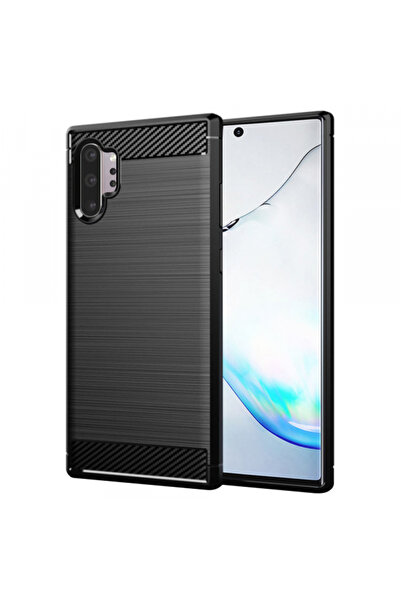 Samsung Husa pentru Galaxy Note 10+ 5G N976 / Note 10+ N975, Techsuit, Carbon...