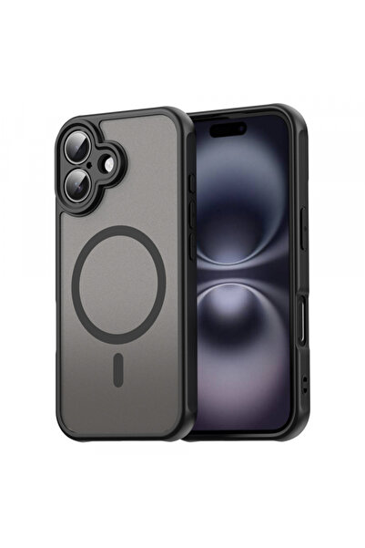 Apple Θήκη MagSafe για iPhone 16, Techsuit, HaloFrost II, μαύρη