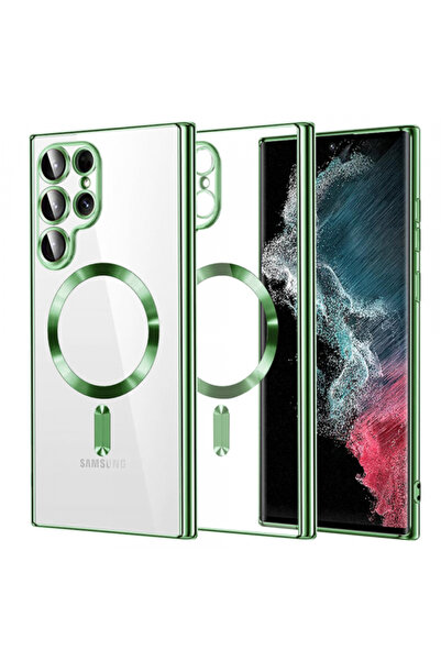 Samsung MagSafe Case for Galaxy S22 Ultra 5G S908, Techsuit, Luxury Crystal, ...