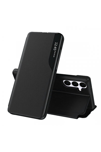 Samsung Θήκη για Galaxy S25 FE, Techsuit, eFold, Μαύρη