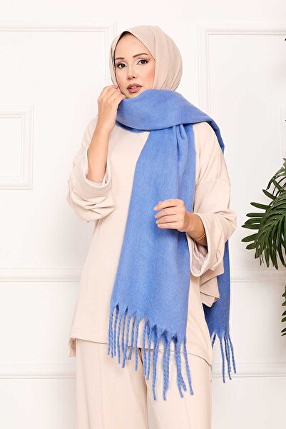 EBRUTESETTÜR Tasseled Shoulder Shawl