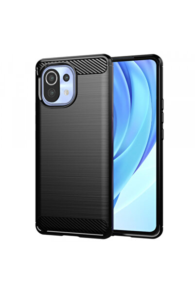 Xiaomi Husa pentru 11 Lite 5G NE / Mi 11 Lite 5G / 11 Lite, Techsuit, Carbon,...