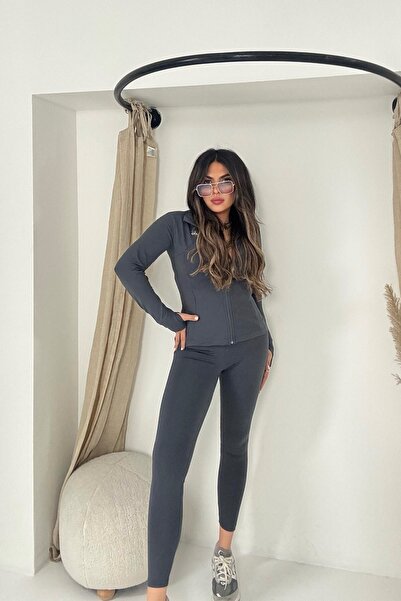 Sohotique By P Set jachetă și jambiere Airlift, antracit