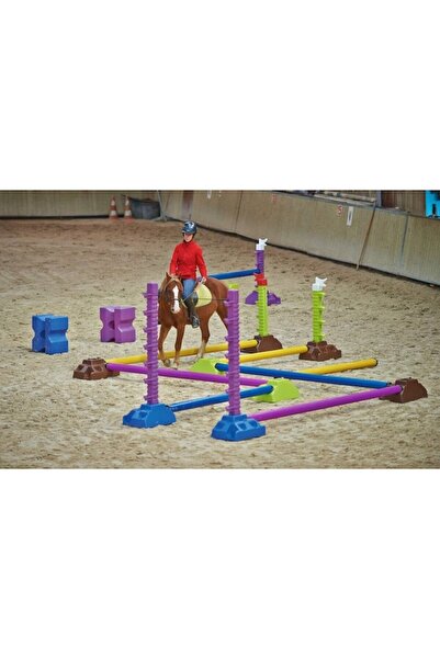 OEM Cub violet - obstacol pentru sărituri de cal (bloc cavaletti violet)