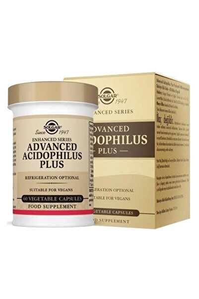 Solgar Advanced Acidophilus Plus 60 Kapsül