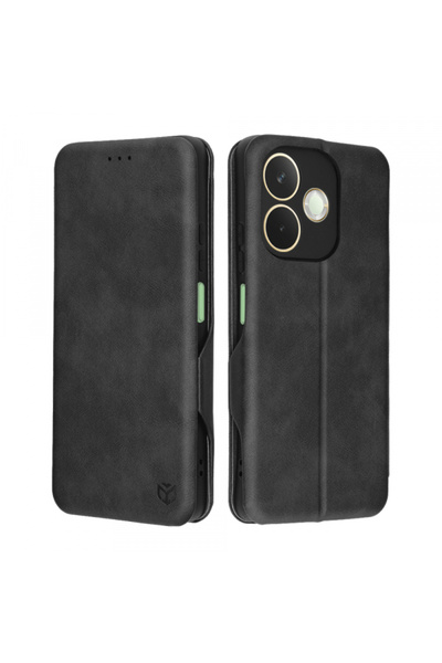 OPPO Husa pentru A5 Pro 4G / A5 Pro, Techsuit, Safe Wallet Plus, Neagra