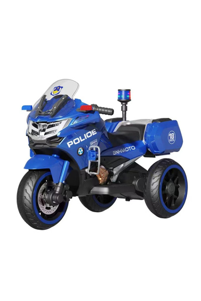 Kinderauto Tricicletă electrică de poliție pentru copii 3-8 ani