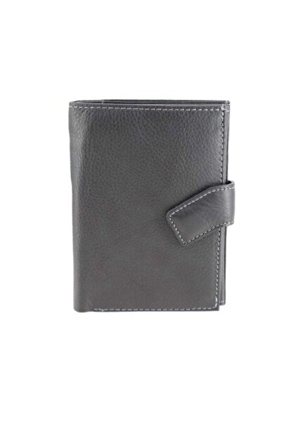 HASSION Men's Wallet, Genuine Leather, B720, Gray