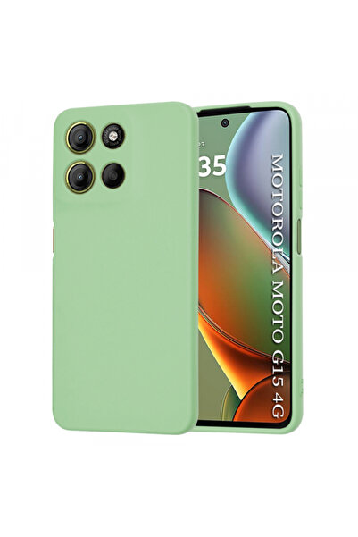 Motorola Калъф за Moto G15 / G15 Power, Techsuit, SoftFlex, Светло зелен