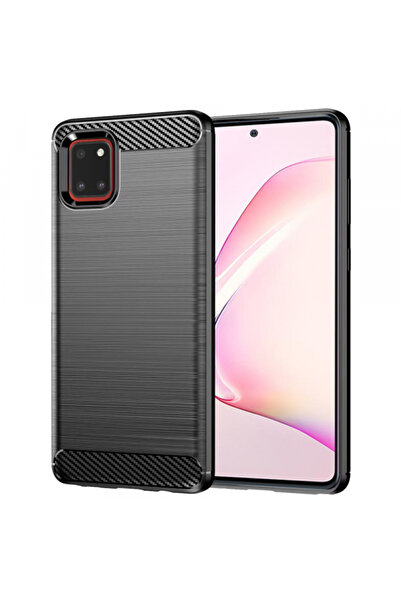 Samsung Husa pentru Galaxy Note10 Lite N770, Techsuit, Carbon, Neagra