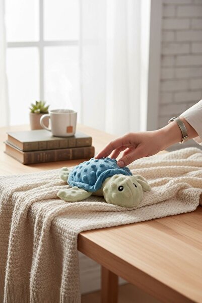 My Pet Garden Pet Garden Mavi Peluş Sesli Kaplumbağa Köpek Oyuncağı