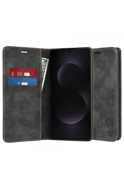 Samsung Husa pentru Galaxy S25 Edge S937, Techsuit, Confy, Neagra