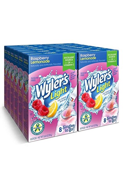 Wylers Light Weiler Sugar Free Raspberry Lemonade - 12 Pack