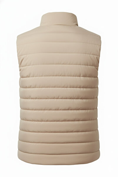 Gameyal Men's Quilted Lined Double Pocket Puffer Vest