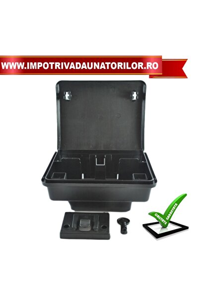 Pest x Defend Stație de momeală pentru rozătoare BETA – Cutie de plastic cu încuietoare pentru șoareci și șobolani, pentru uz interior și exterior, 230×190×95