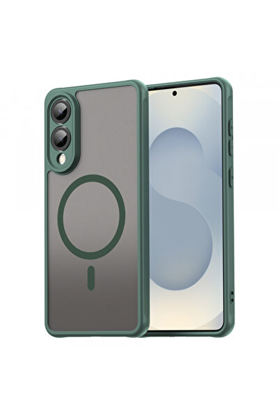 Samsung Θήκη MagSafe για Galaxy S25 Edge S937, Techsuit, HaloFrost II, Πράσινη