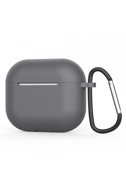 Apple Husa Techsuit Silicone pentru AirPods 4, Gri