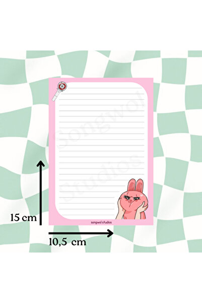 Songwol Studios Stray Kids Skzoo Dwaekki Changbin blok za beleške, notepad, s...