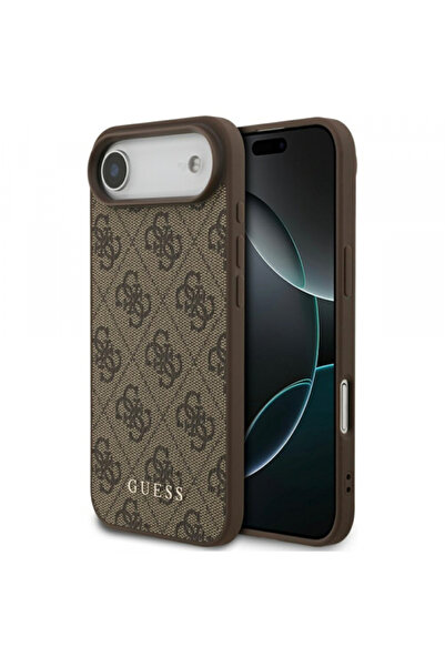 Apple Husa pentru iPhone 17 Air, Guess, 4G Classic, Maro