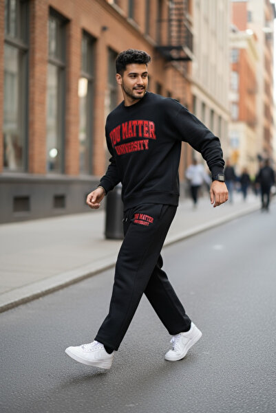 dehaine Men's tracksuit, padded, sweatshirt + pants, K170