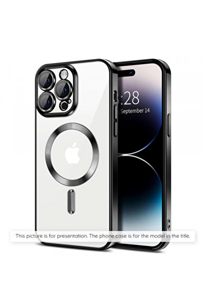 Apple Husa MagSafe pentru iPhone 17 Air, Techsuit, Luxury Crystal, Neagra