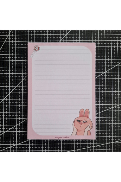 Songwol Studios Stray Kids Skzoo Dwaekki Changbin Memo Pad, Notepad, Notebook
