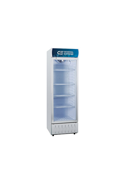 General Supreme Single Door Showcase Refrigerator (345 Ltrs), White, GS365X