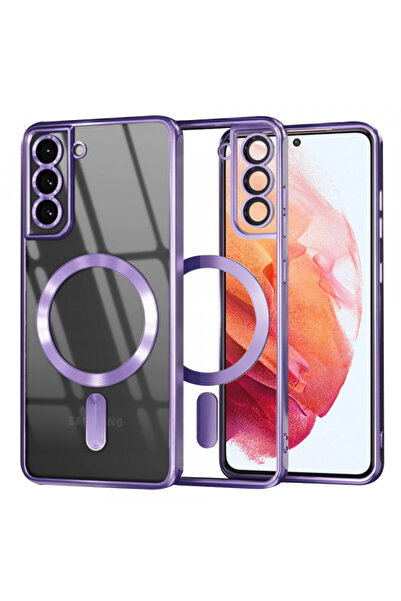 Samsung Husa MagSafe pentru Galaxy S21 5G G991, Techsuit, Luxury Crystal, Mov...