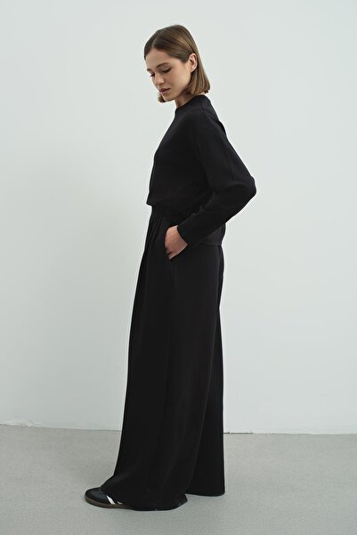 C&City Pure Touch Basic Sweatshirt Black