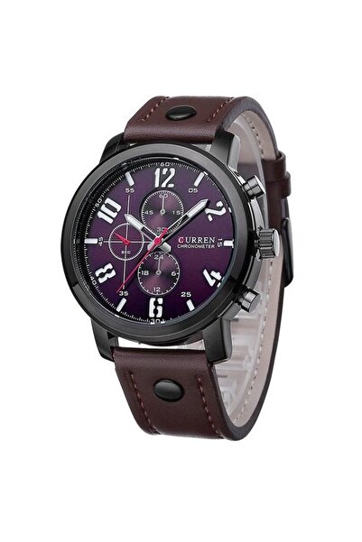 Curren Ganosis Men's Watch, Brown