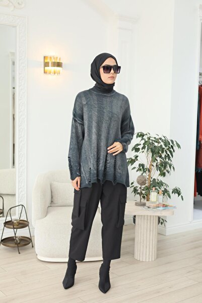 KAHMA COLLECTİON Kahma Pocket Detailed Trousers Black 25K11222