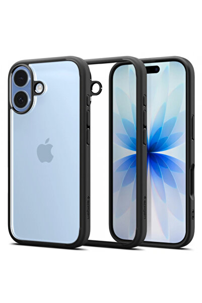 Apple Husa pentru iPhone 17, Spigen, Ultra Hybrid, Neagra Mata